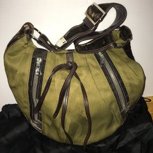 Yves Saint Laurent CASS CHICA 2004 Lamb Leather Purse Bag w/ Papers